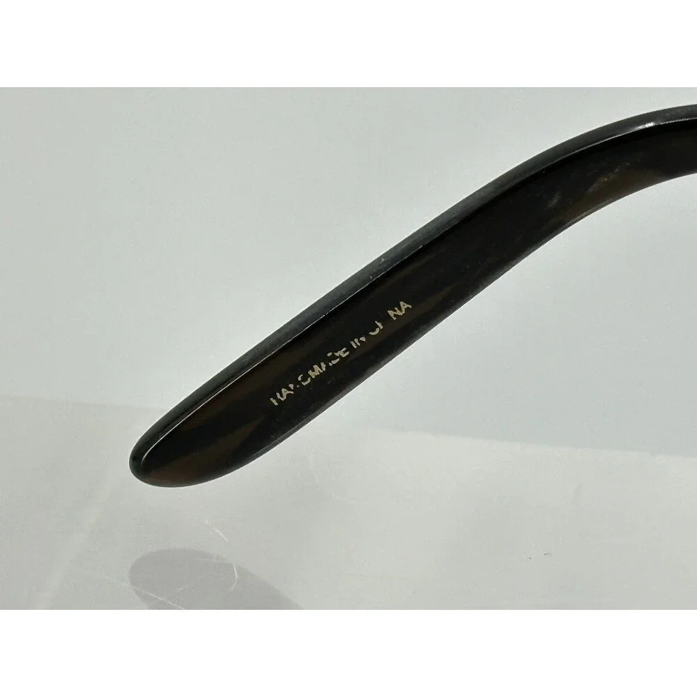 Nicole Miller Eyeglasses Vintage Frames  Onyx Black W/Crystals 52-15-135 (C6-17)